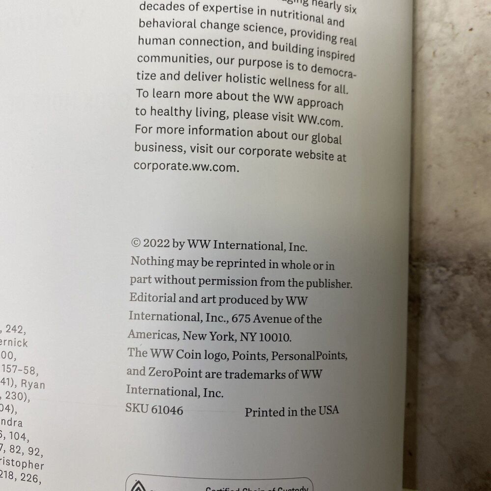 Best Of WW (Weight Watchers) Volume 2 Cookbook 2022 256 Pages - Picture 4 of 10